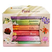 Spiru Garden Fresh - Bloemen Wierook Cadeauset (6 pakjes)