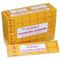 Spiru Goloka Wierook Nag Champa (12 pakjes)