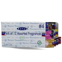 Spiru Satya Wierook Assortiment 4- 12 Soorten (12 pakjes)