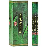 HEM Wierook - Eucalyptus - Slof / Voordeelbox (6 Pakjes / 120 stokjes)