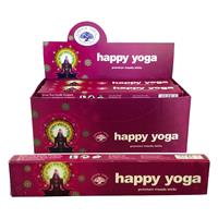 Spiru Green Tree Wierook Happy Yoga Masala (12 pakjes)