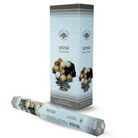 Spiru Green Tree Wierook Musk (6 pakjes)