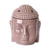 Scentchips Buddha Hoofd Taupe Waxbrander - Geurbrander