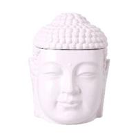 Scentchips Buddha Hoofd Wit Waxbrander - Geurbrander