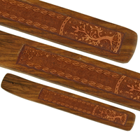 Yogi & Yogini Wierookplankje tree of life - 25x4 - Hout (12 stuks) 