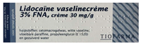Lidocaïne Vaselinecrème 3% FNA
