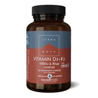 Terranova Vitamine D3 1000IU met K2 50 mcg complex