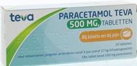 Paracetamol 500 mg 20tb