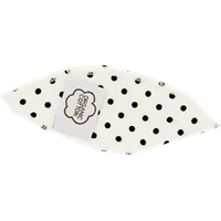 ImseVimse Probeer nu! Labia pad - 1 stuks (Kleur: Black dots (zwart))