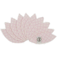 ImseVimse Labia pads - 10 stuks met waszakje - heftige / zware menstruatie (Kleur: Pink Helo (roze))