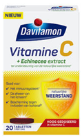 Davitamon Vitamine c + echinacea 20tb