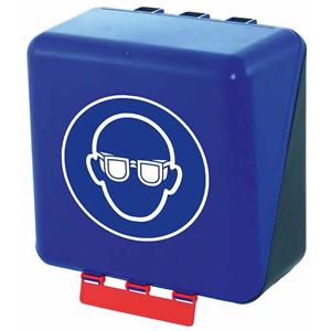 GEBRA Aufb.Box SECU Midi Standard f. Augenschutz blau - 