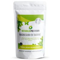 Natuurlijk Presteren Magnesium en Taurine - Magnesium Bisglycinaat met Taurine en B6 (P-5-P), 3 ZAKJES (BESPAAR€10)