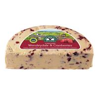 500gr Wensleydale cranberries 48+