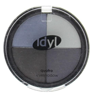 Idyl Eyeshadow quatro ces 101 grijs/blauw 1 stuk