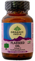 Organic India Flaxseed Oil Vegicaps