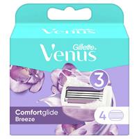 Gillette Venus Comfortglide Breeze navulmesjes - 4 stuks