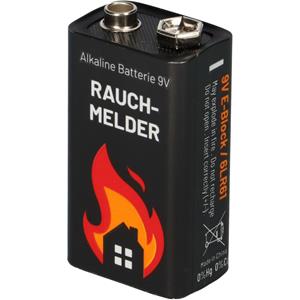 Absina 401005-8 9V batterij (blok) Alkaline 9 V 8 stuk(s)
