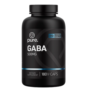 Pure. GABA 500mg - 180 v-caps