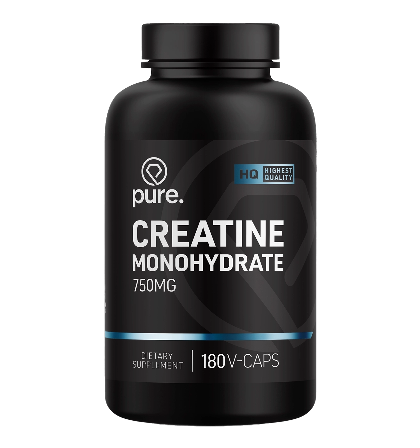 Pure. Creatine Monohydrate 750mg - 180 v-caps