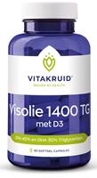 Vitakruid Visolie 1400 TG met D3 Capsules