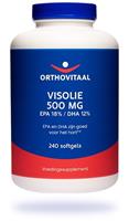 Orthovitaal Visolie 500 mg EPA 18%/DHA 12% Softgels