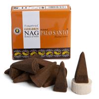 Spiru Golden Nag Palo Santo Wierookkegels (1 pakje)