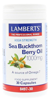 Lamberts Duindoorn olie 1000 mg - sea buckthorn berry oil 30ca