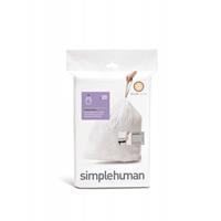 Simplehuman Code Q Afvalzakken 50-65 Liter - 20 zakken