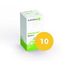 AudioNova Hoortoestel batterijen 10 
