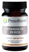 Proviform D3 25mcg Softgels