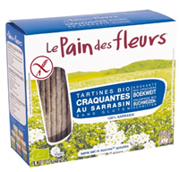 Le Pain Des Fleurs Boekweitcrackers zonder zout bio 300g