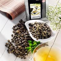China Jasmine Dragon Phoenix Pearl Bio, Aromatisierter Grüntee