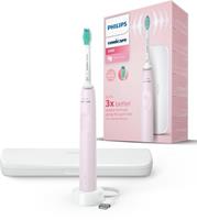 Philips Sonicare Elektrische Zahnbürste Series 3100 HX3673/13, Aufsteckbürsten: 1 St., mit Schalltechnologie, Andruckkontrolle