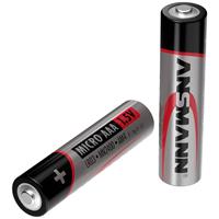 Ansmann Micro AAA LR03 100er Box AAA batterij (potlood) Alkaline 1.5 V 100 stuk(s)