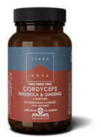 Terranova Cordyceps, rhodiola & ginseng 50ca