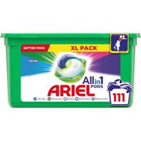 Ariel Wasmiddel 3-in-1 Pods Color 3 X 37 Stuks