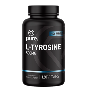 Pure. L-Tyrosine 500mg - 120 v-caps