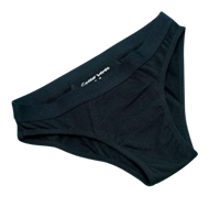 Cheeky wipes Menstruatie ondergoed feeling sporty zwart 40/42 1st