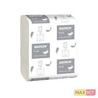 KATRIN Toilettenpapier Bulk Pack Plus, 2lg., Einzelbl., 10,3 x 23 cm, weiÃ