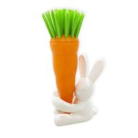 Geschirrspülbürste Kaninchen 15 X 7,6 Cm Pp-polyresin Orange-grün