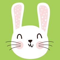 Duni servetten Cute Bunny 3-laags 33 x 33 cm papier 20 stuks