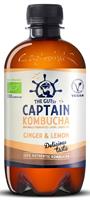 The GUTsy Captain Kombucha Ginger Lemon