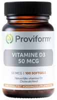 Proviform Vitamine D3 50mcg Softgels