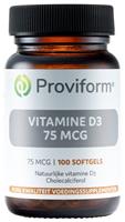 Proviform Vitamine D3 75mcg Softgels