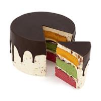 Dripcake Chocolade Drie Kleuren 8 P. (bruin)