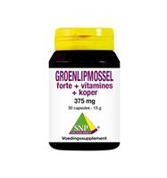 SNP Groenlipmossel forte + vitamines + koper