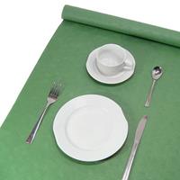 Tischdecke dunkelgrün, auf Rolle in tollem Damastdesign, Papier 8x1,2m