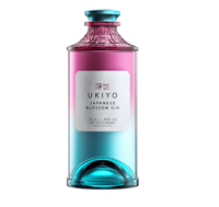 Ukiyo Japanese Blossom Gin 70cl