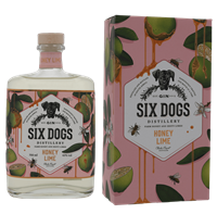 Six Dogs Honey Lime 0,7ltr Gin + Giftbox
